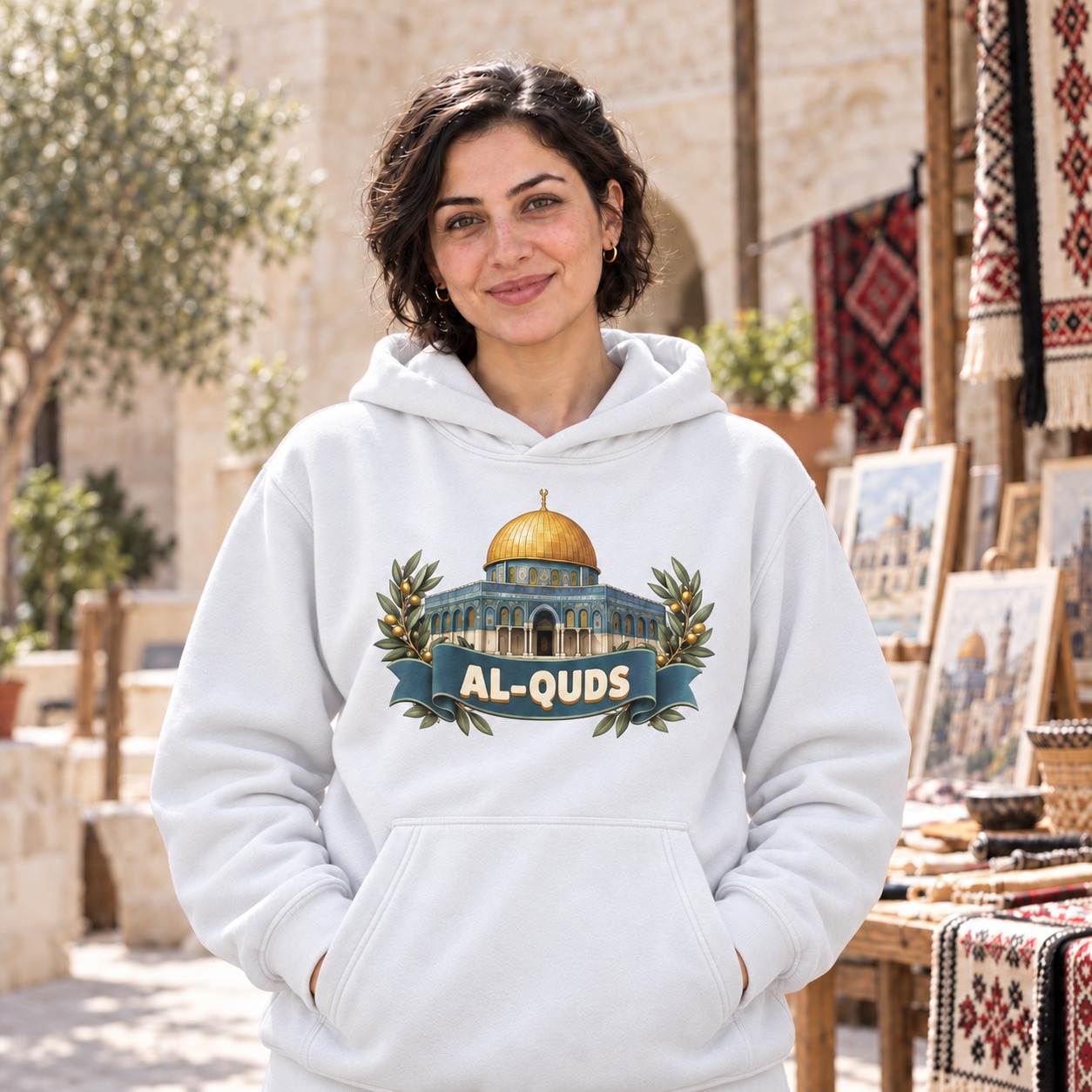 Al-Quds Hoodie and T-Shirt