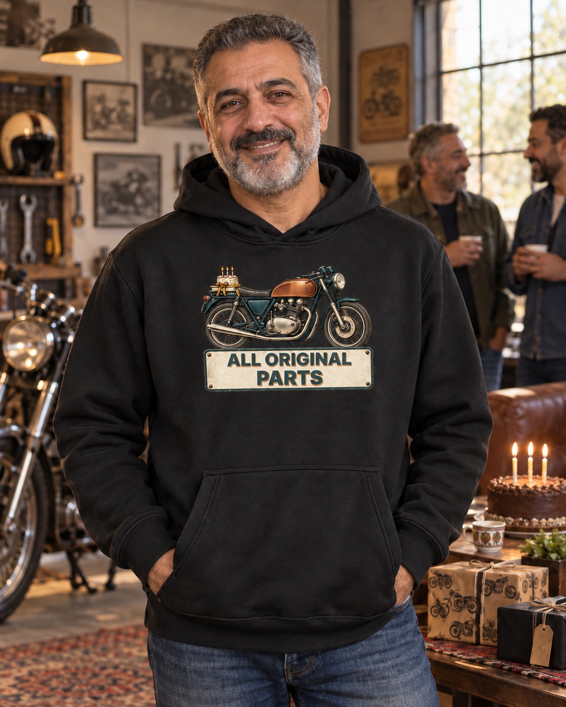 All Original Parts Hoodie and T-Shirt