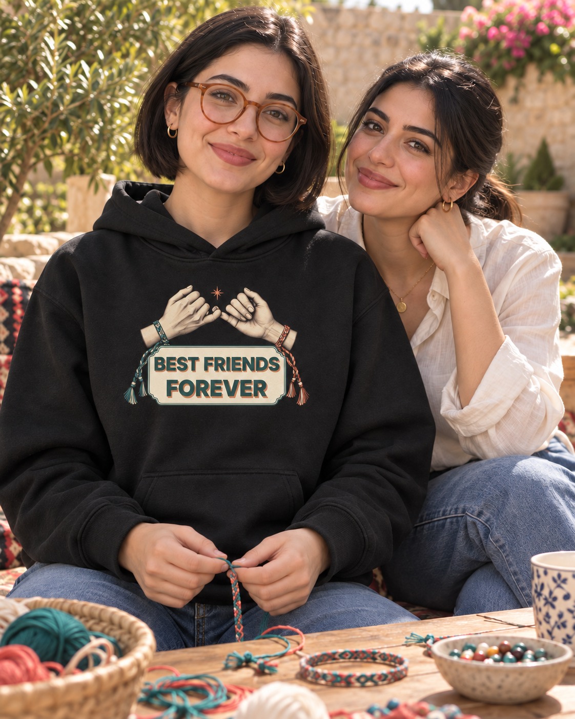 Best Friends Forever Pinky Promise Hoodie and T-Shirt