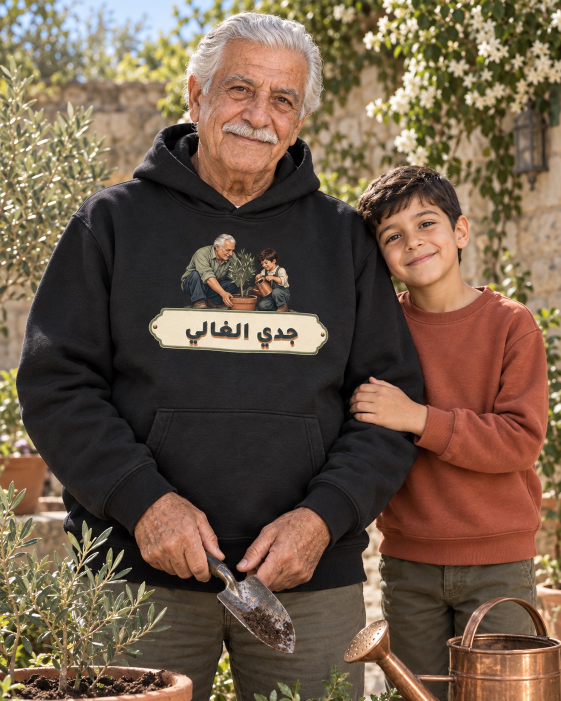 هودي وتيشيرت جدي الغالي