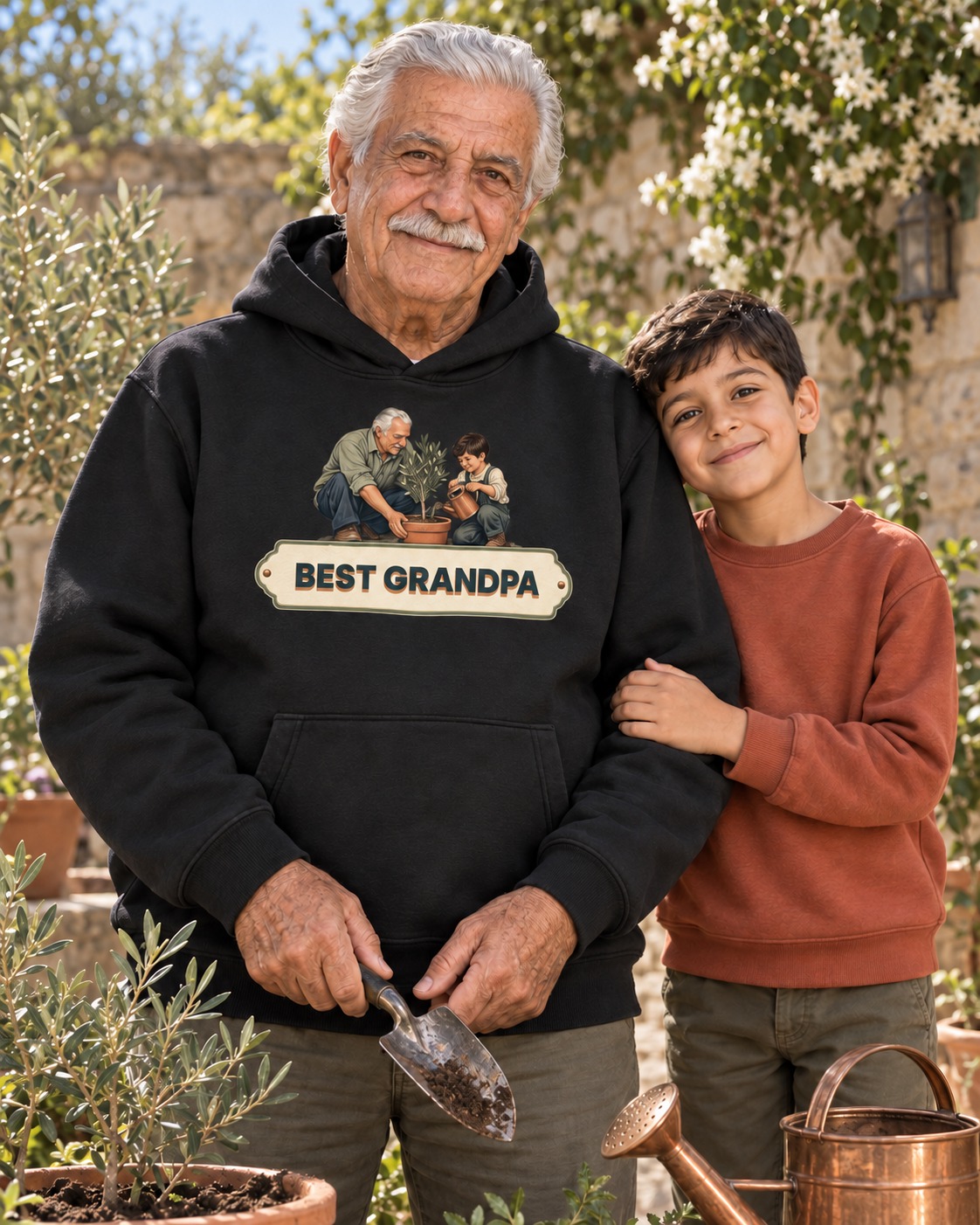 Best Grandpa Olive Garden Hoodie and T-Shirt