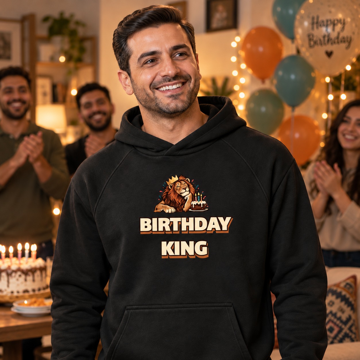 Birthday King Hoodie and T-Shirt