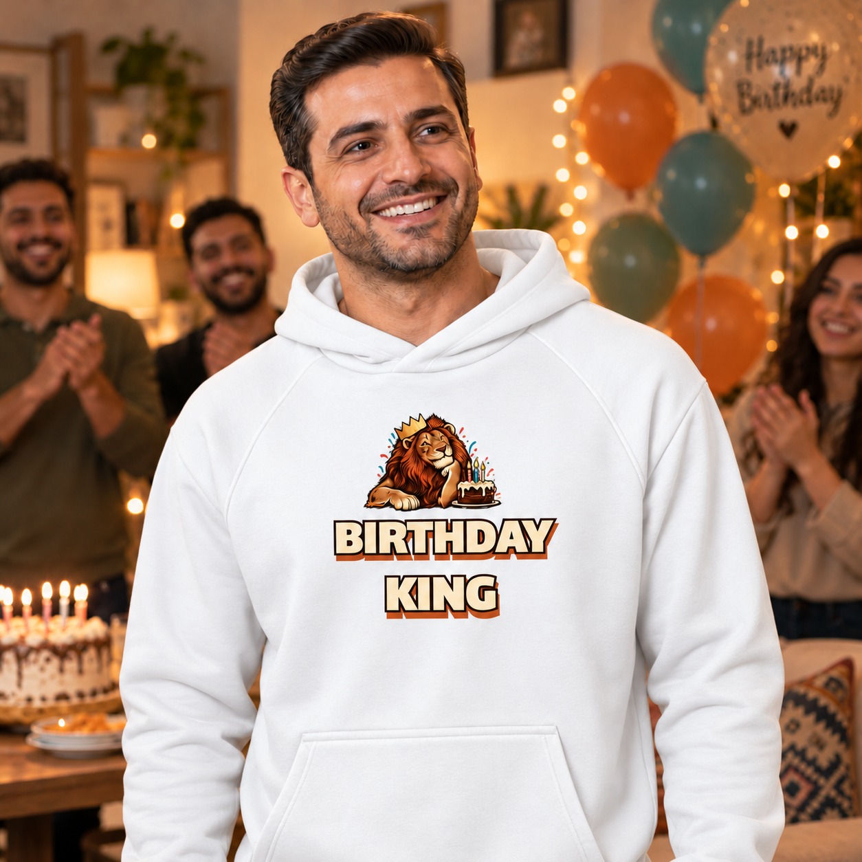 Birthday King Hoodie and T-Shirt
