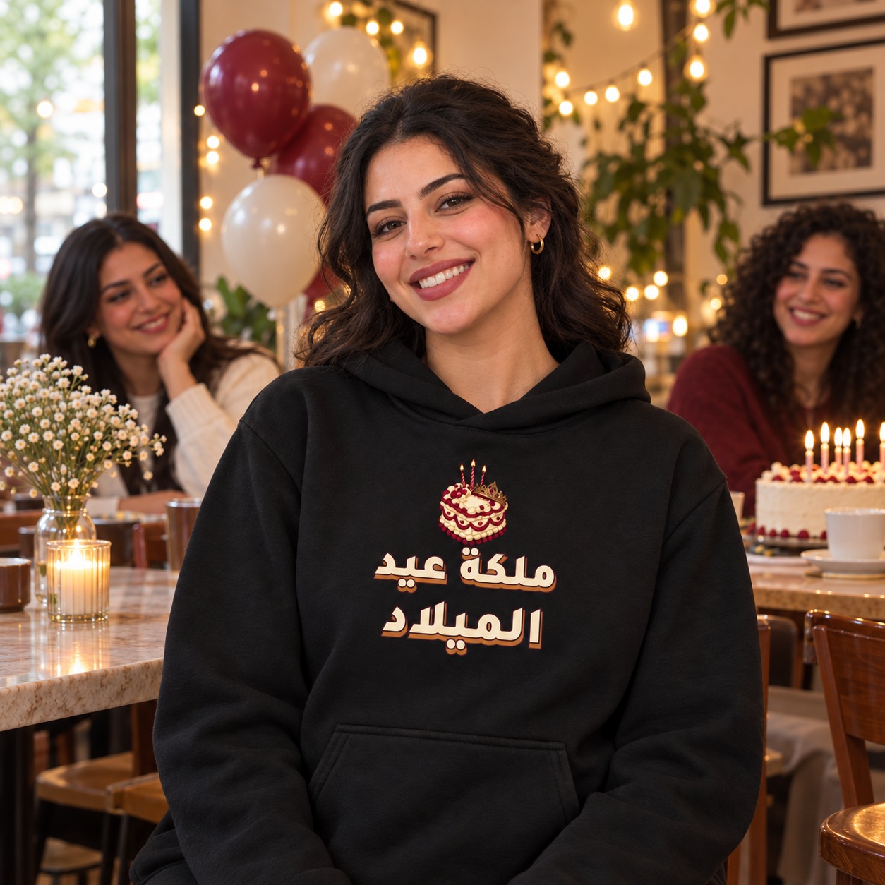 هودي وتيشيرت ملكة عيد الميلاد