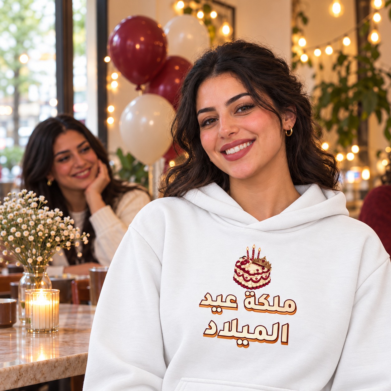 هودي وتيشيرت ملكة عيد الميلاد
