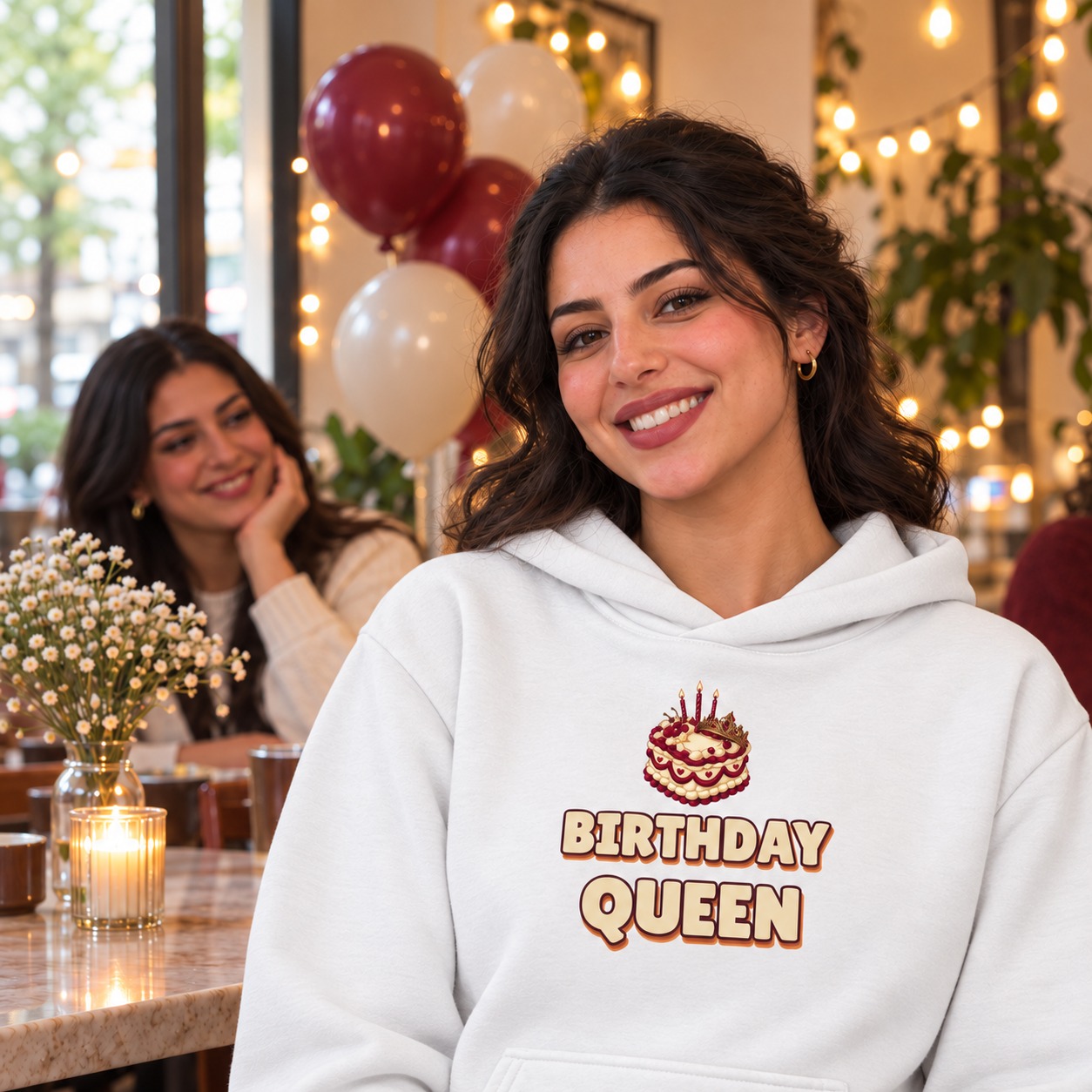 Birthday Queen Hoodie and T-Shirt