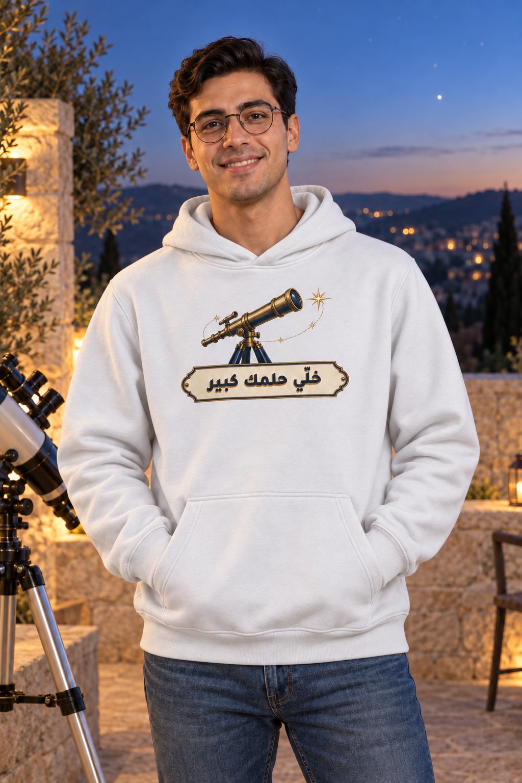 هودي وتيشيرت خلّي حلمك كبير