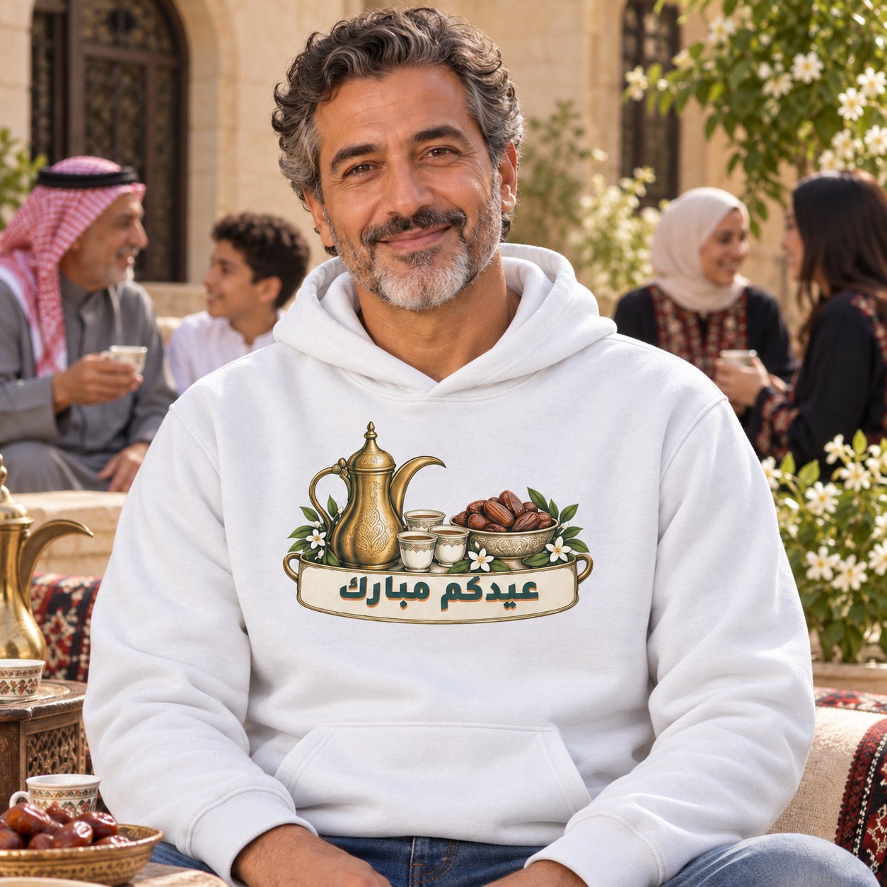 هودي وتيشيرت عيدكم مبارك
