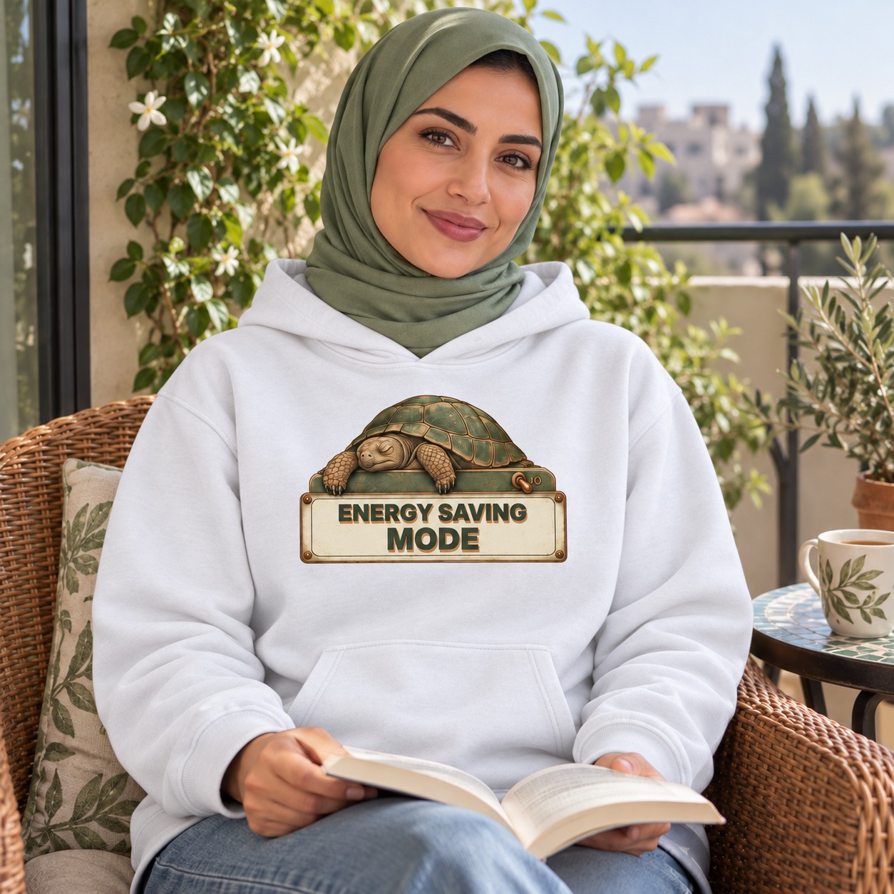 Energy Saving Mode Hoodie and T-Shirt