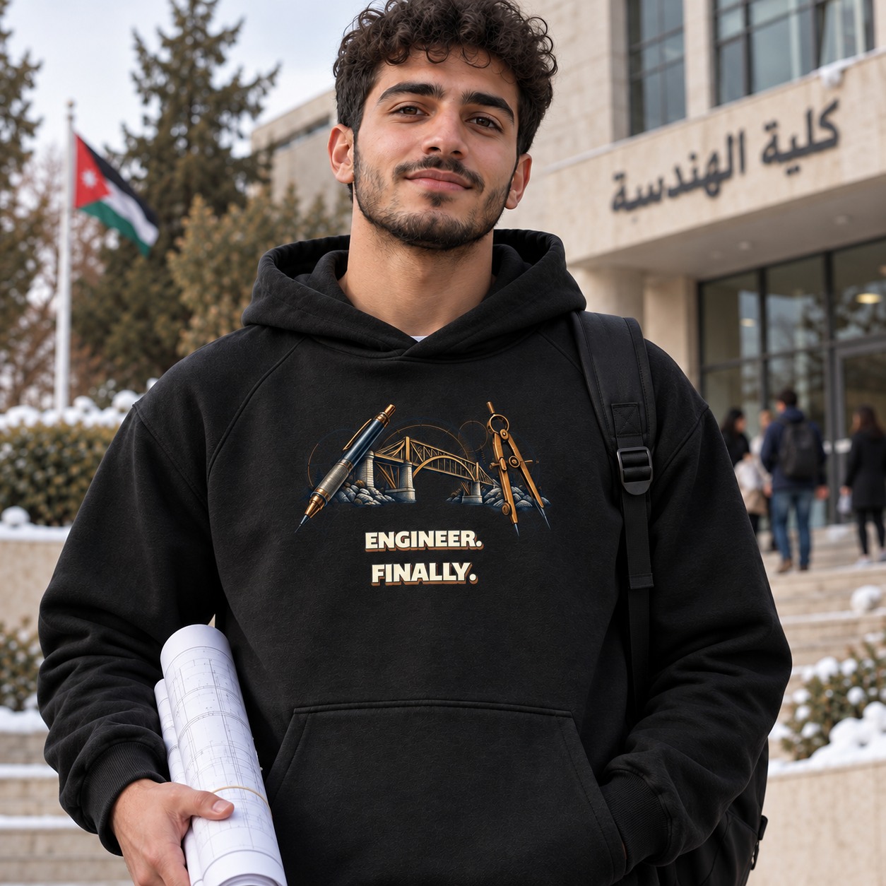 Engineer. Finally. Hoodie and T-Shirt