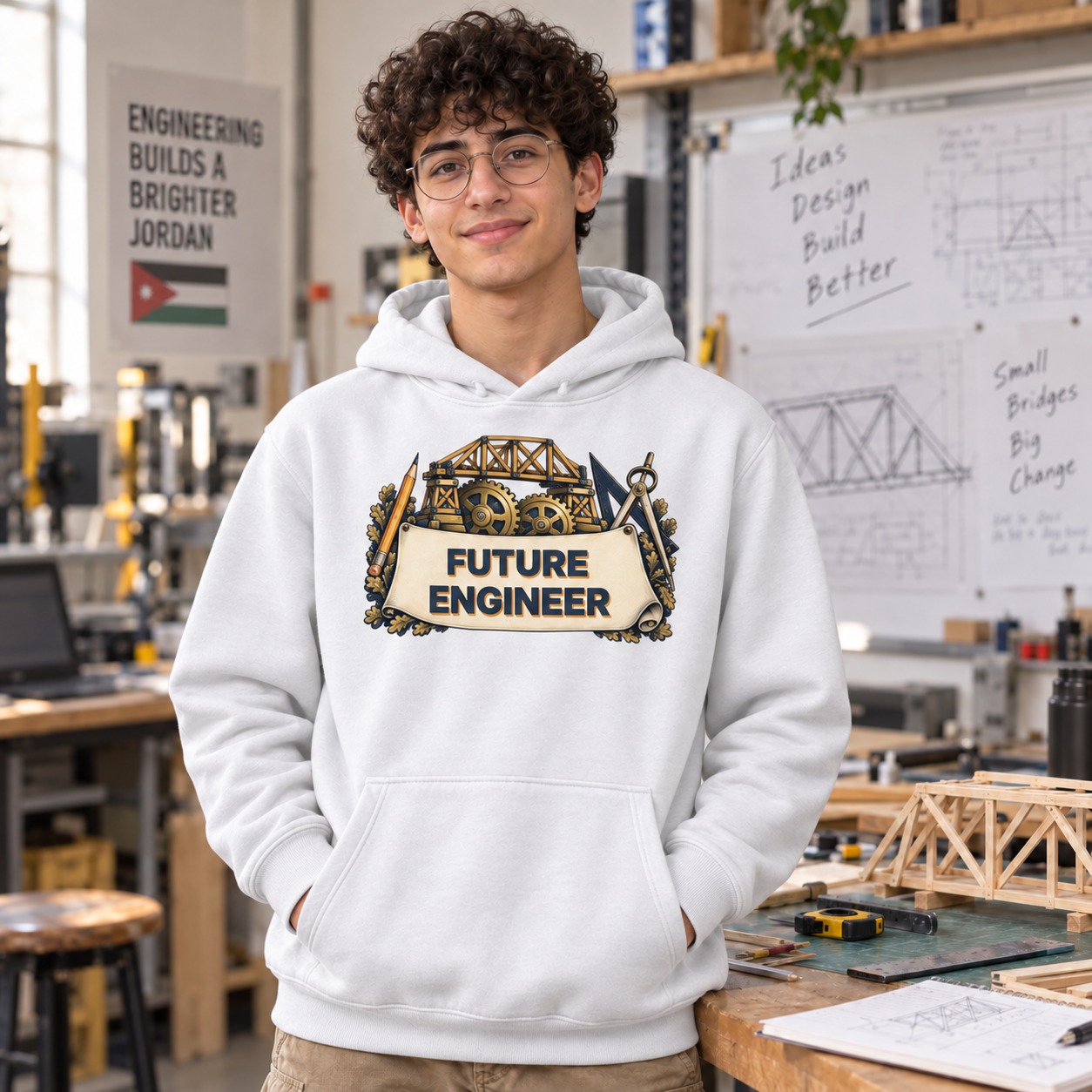 Future Engineer Hoodie and T-Shirt