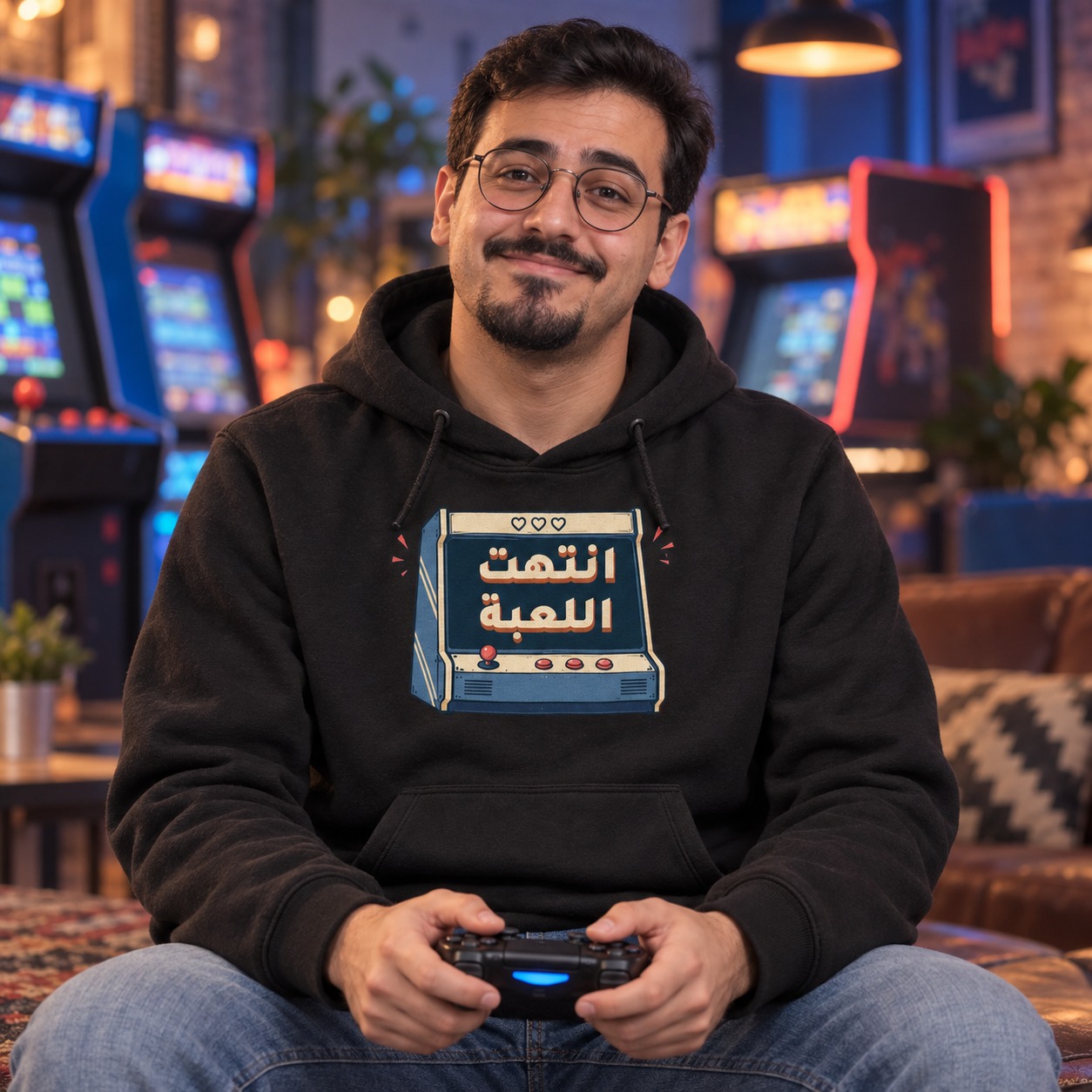 هودي وتيشيرت انتهت اللعبة