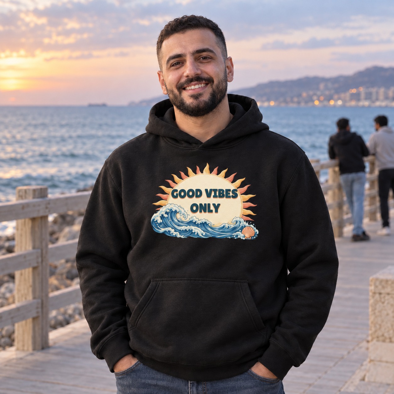 Good Vibes Only Hoodie and T-Shirt