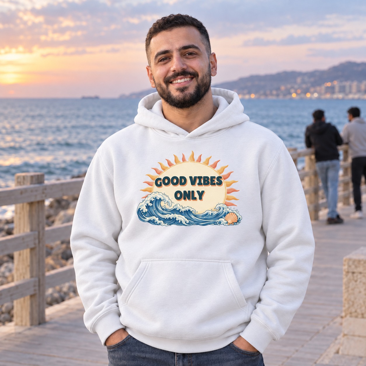 Good Vibes Only Hoodie and T-Shirt