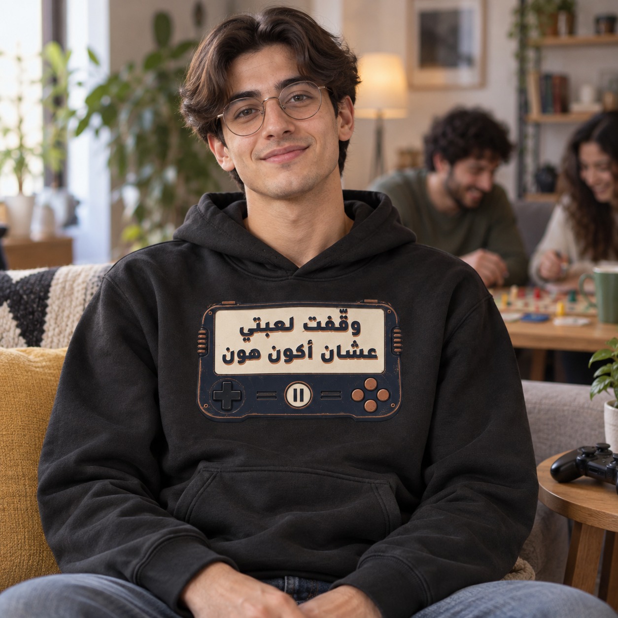 هودي وتيشيرت وقّفت لعبتي عشان أكون هون