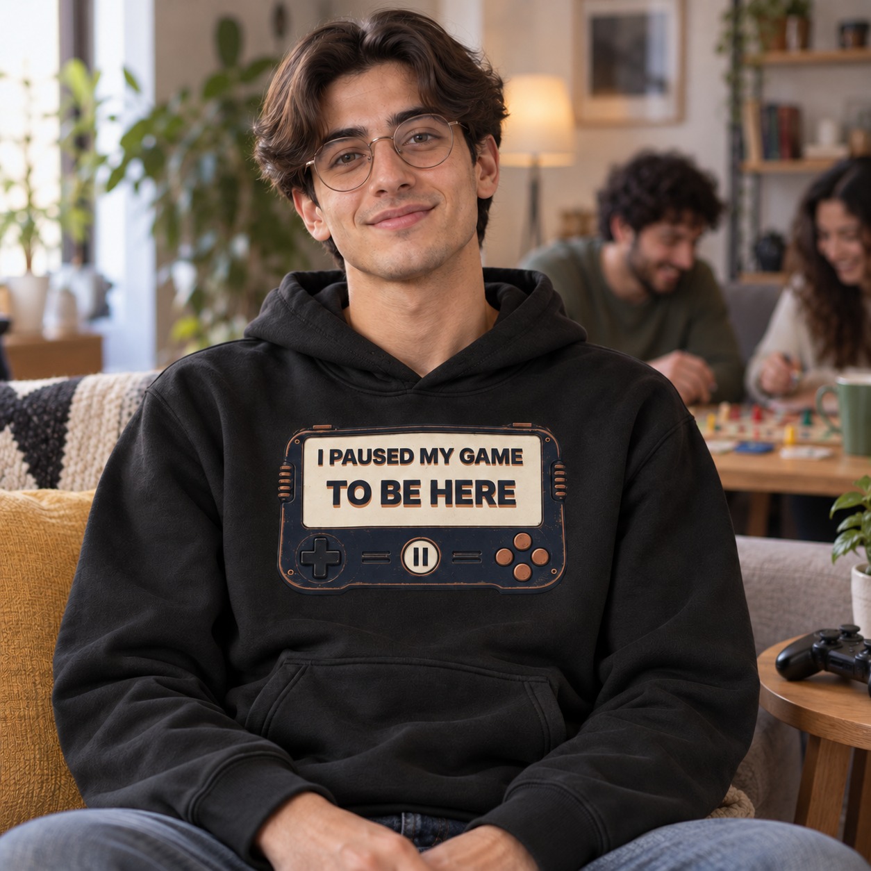 I Paused My Game Hoodie and T-Shirt