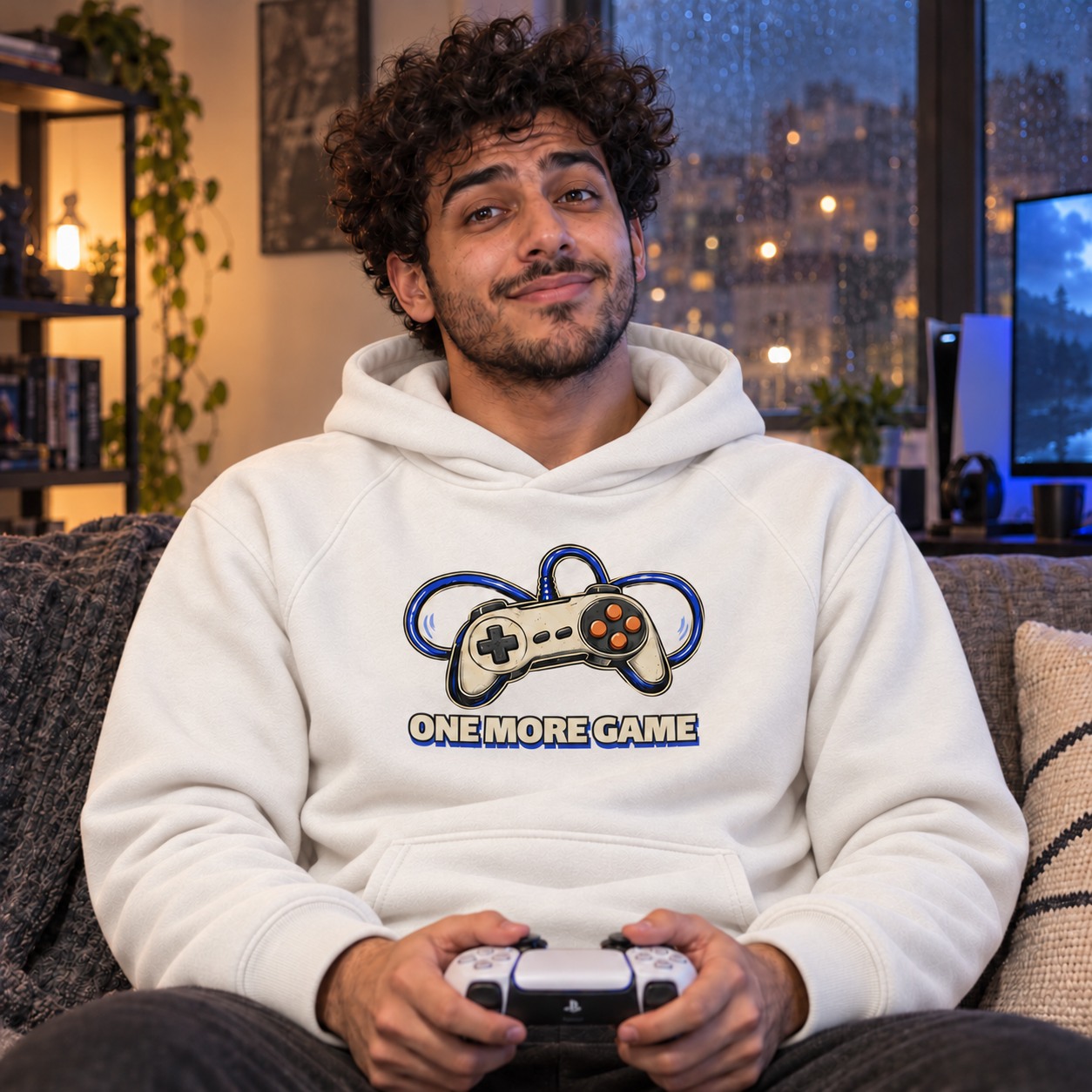 One More Game Hoodie and T-Shirt