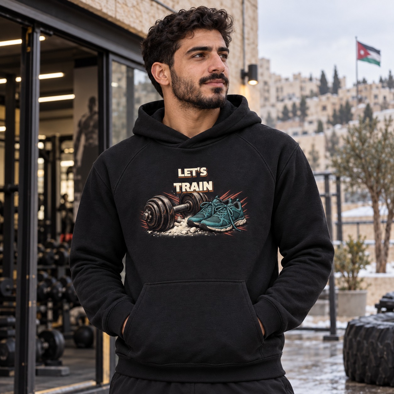 Let's Train Hoodie and T-Shirt