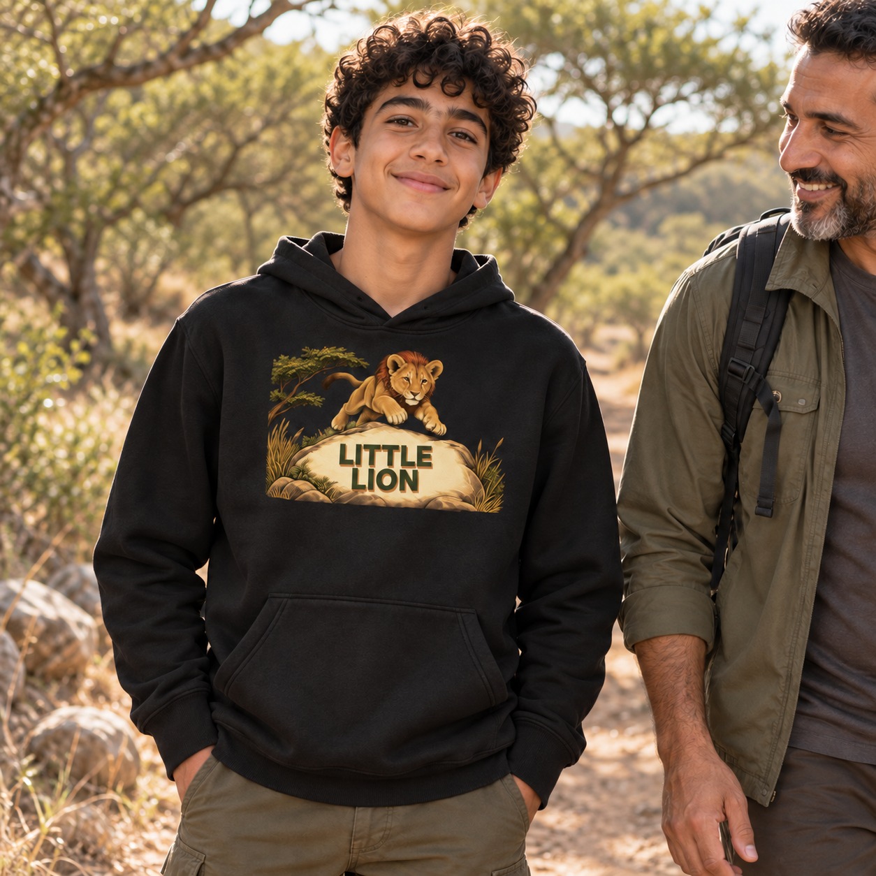 Little Lion Hoodie and T-Shirt