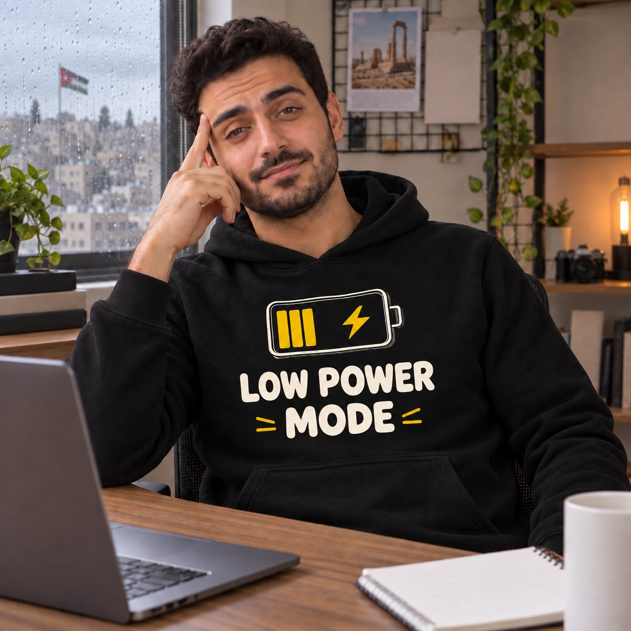 Low Power Mode Hoodie and T-Shirt