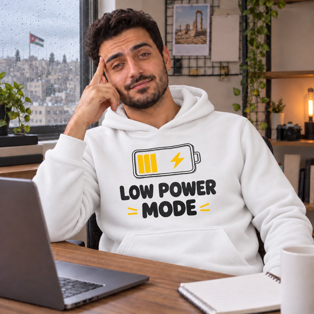 Low Power Mode Hoodie and T-Shirt