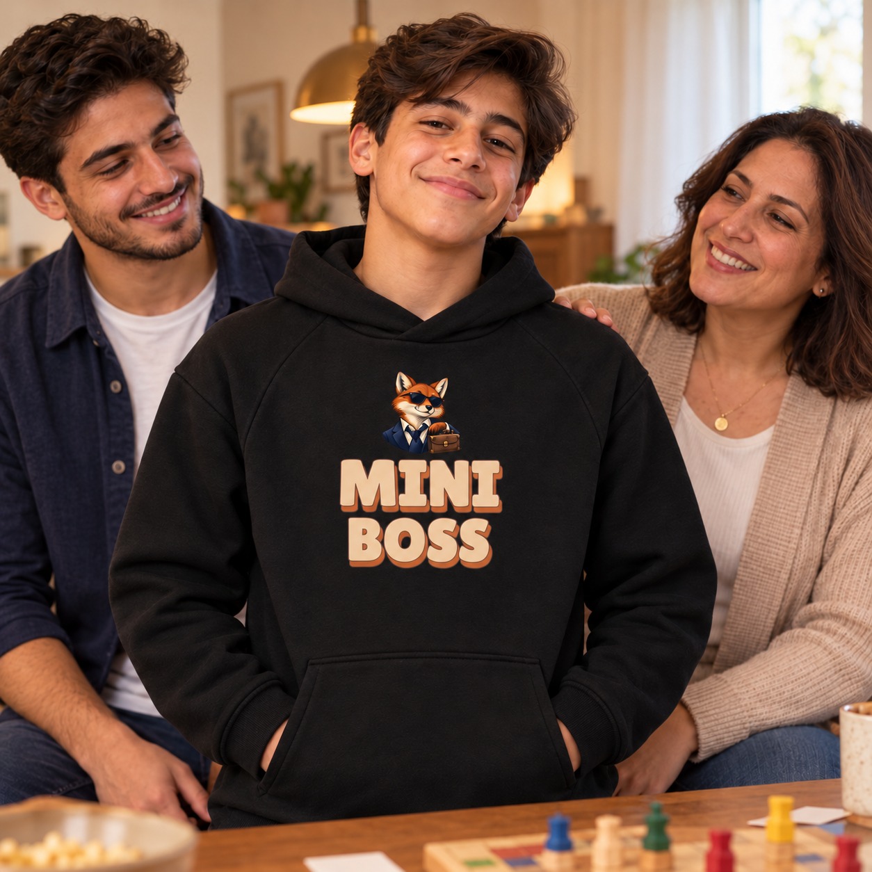 Mini Boss Hoodie and T-Shirt