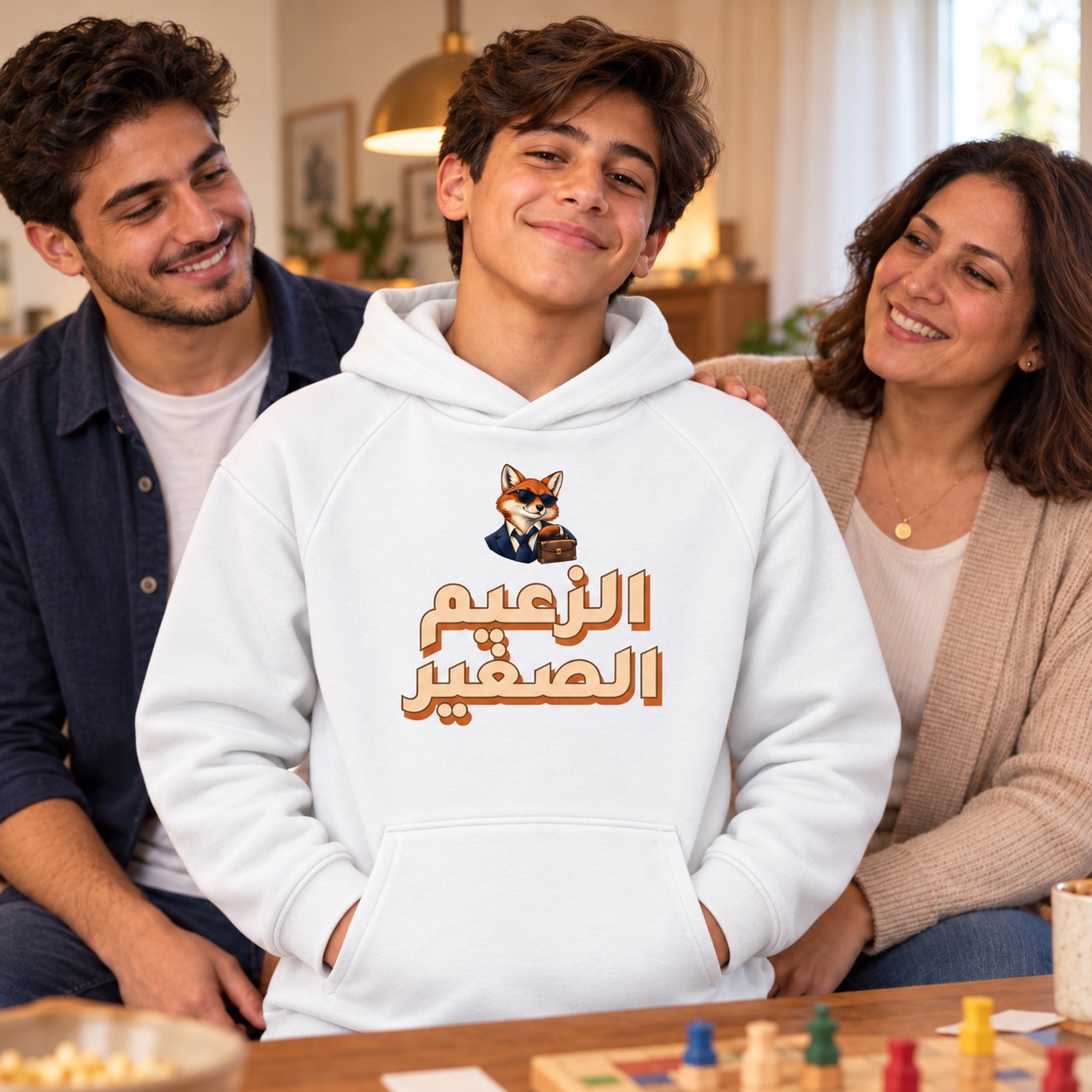 هودي وتيشيرت الزعيم الصغير