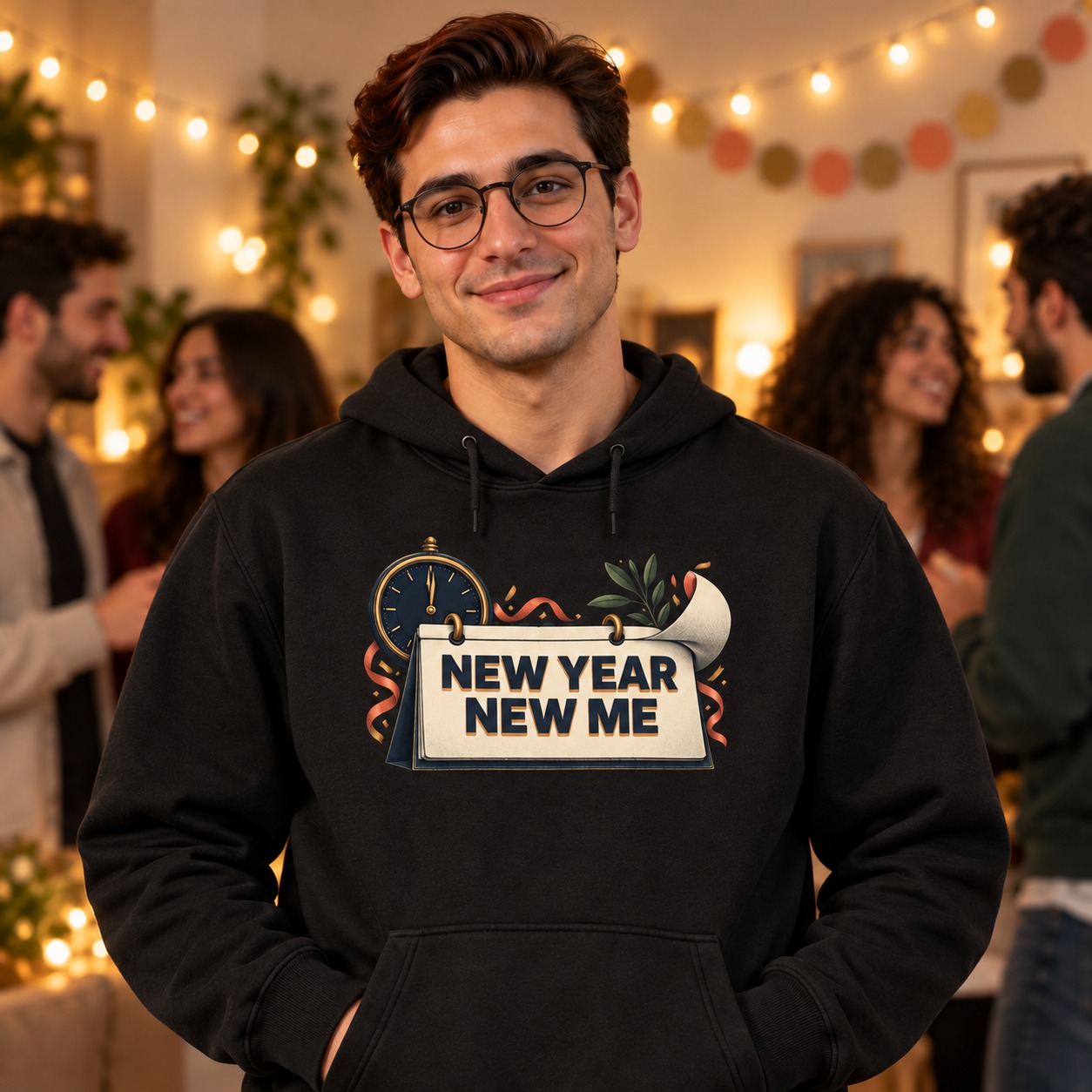 New Year New Me Hoodie and T-Shirt