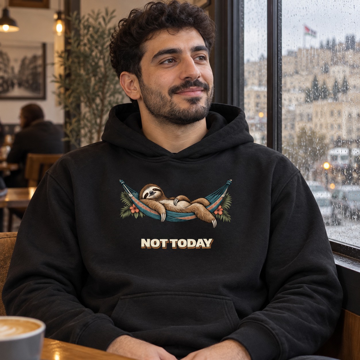 Not Today Hoodie and T-Shirt