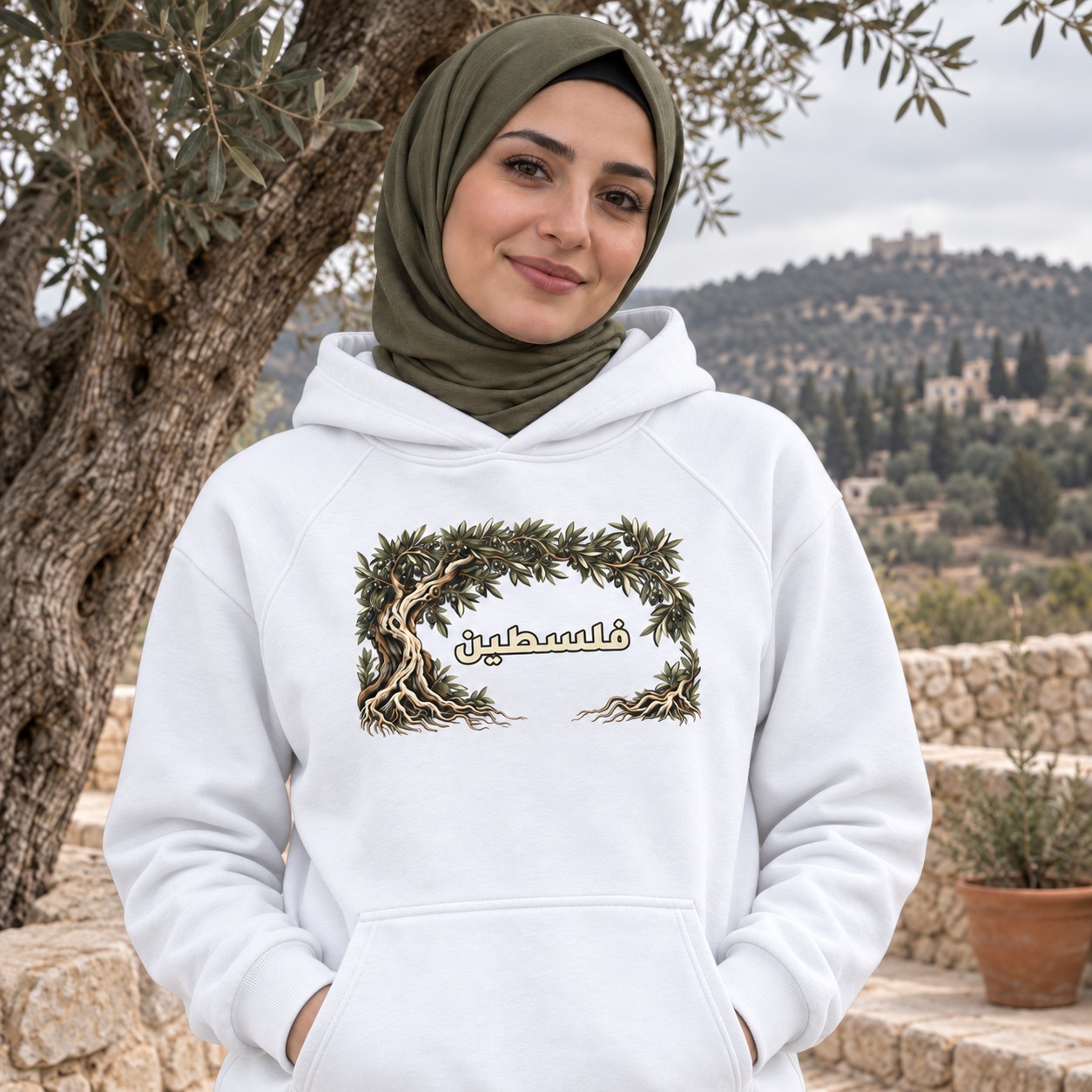 هودي وتيشيرت فلسطين