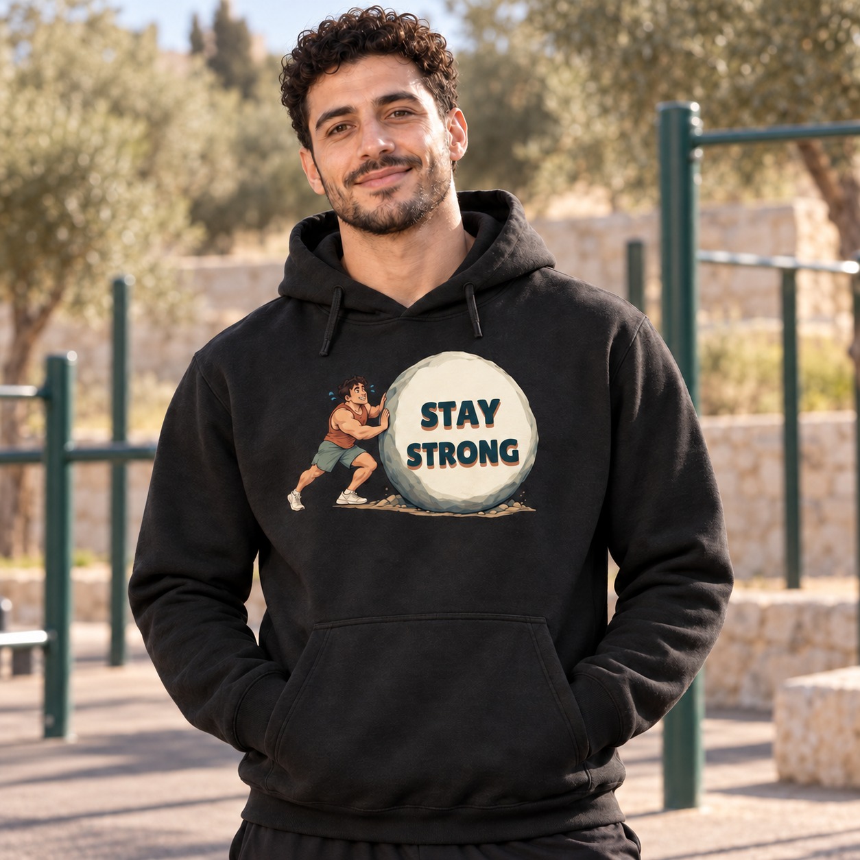 Stay Strong Hoodie and T-Shirt