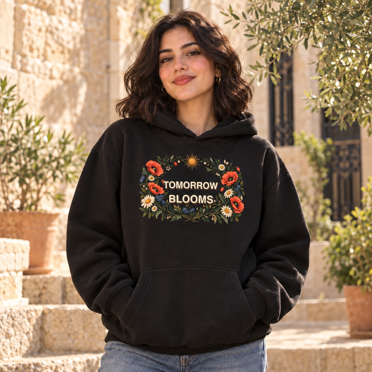 Tomorrow Blooms Hoodie and T-Shirt