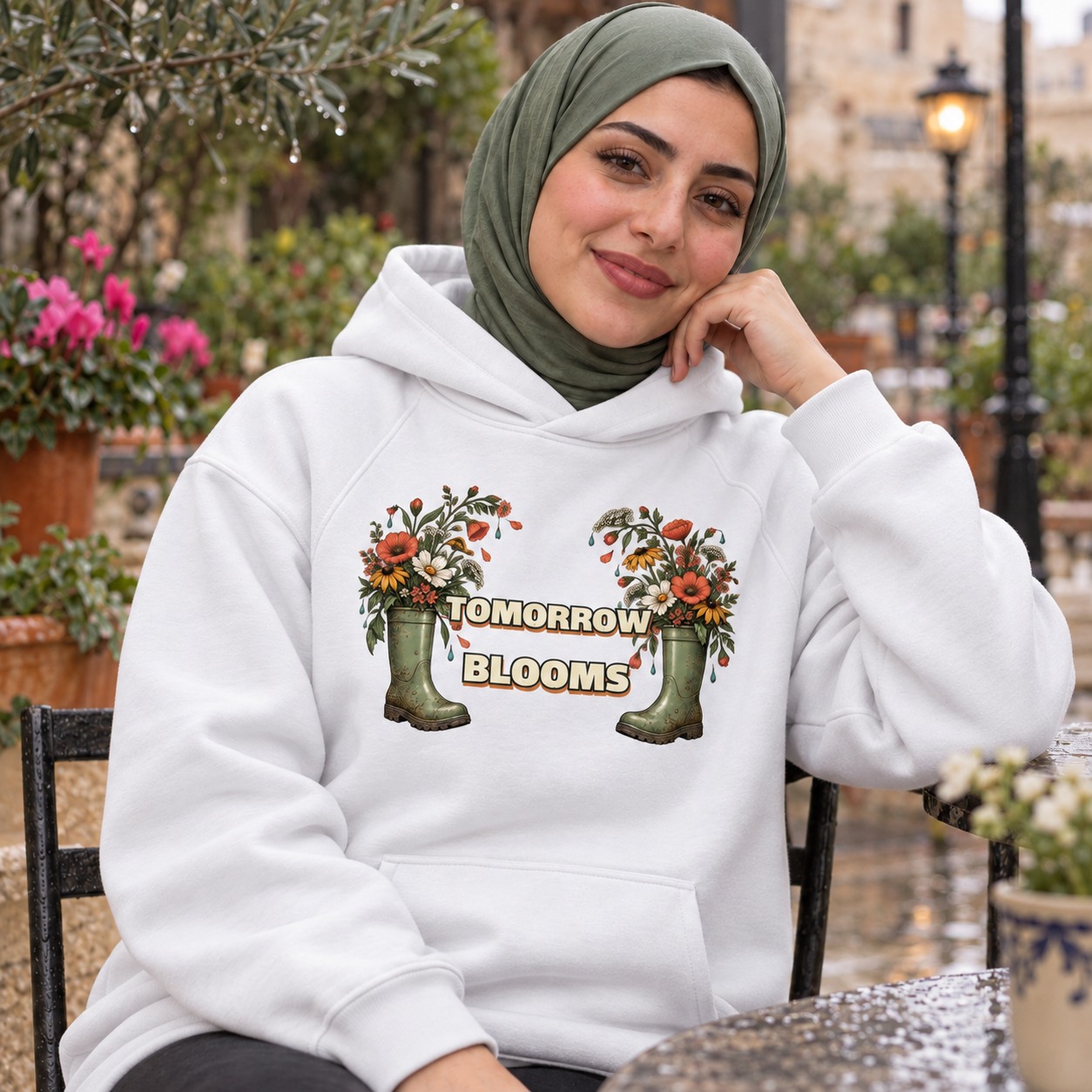 Tomorrow Blooms Hoodie and T-Shirt