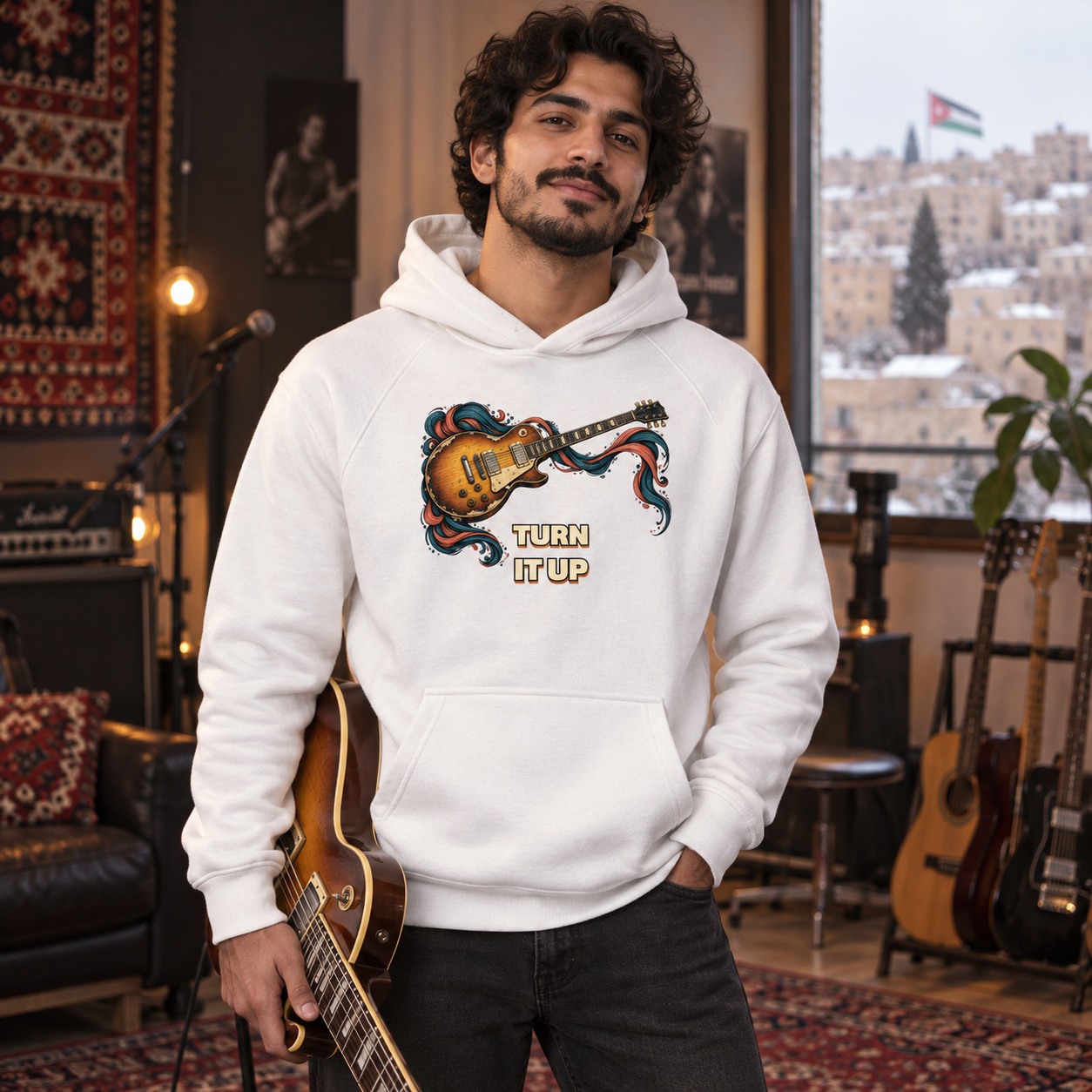 Turn It Up Hoodie and T-Shirt