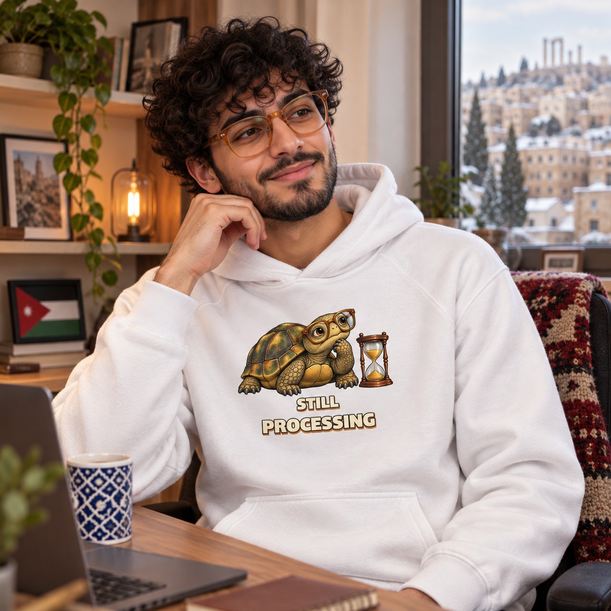 Still Processing Hoodie and T-Shirt