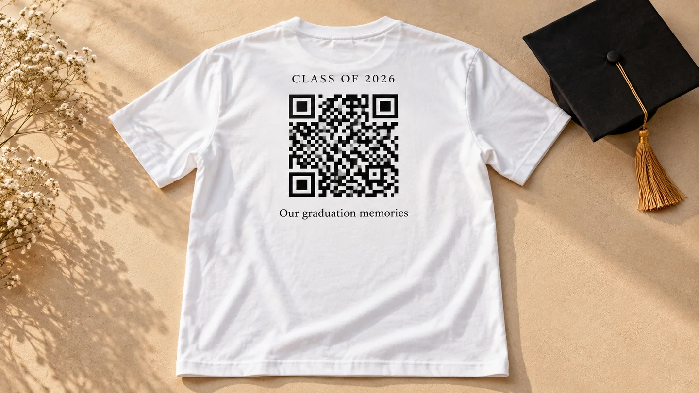 كيفية طباعة رمز QR على تيشيرت وتجربته قبل الطلب